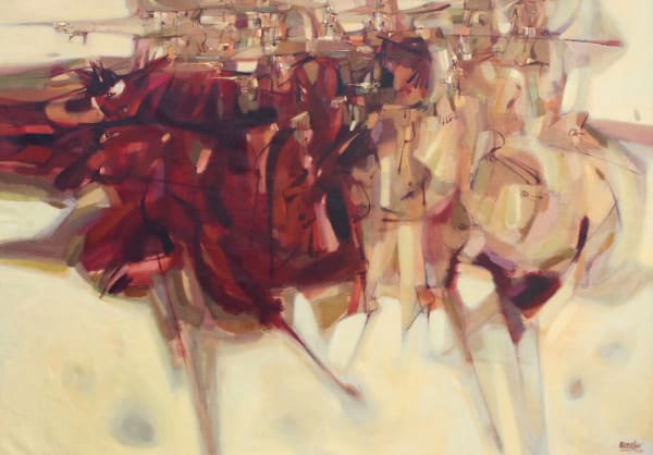 Ron (Gyo-Zo) Spickett - Large Red Posse, 1966