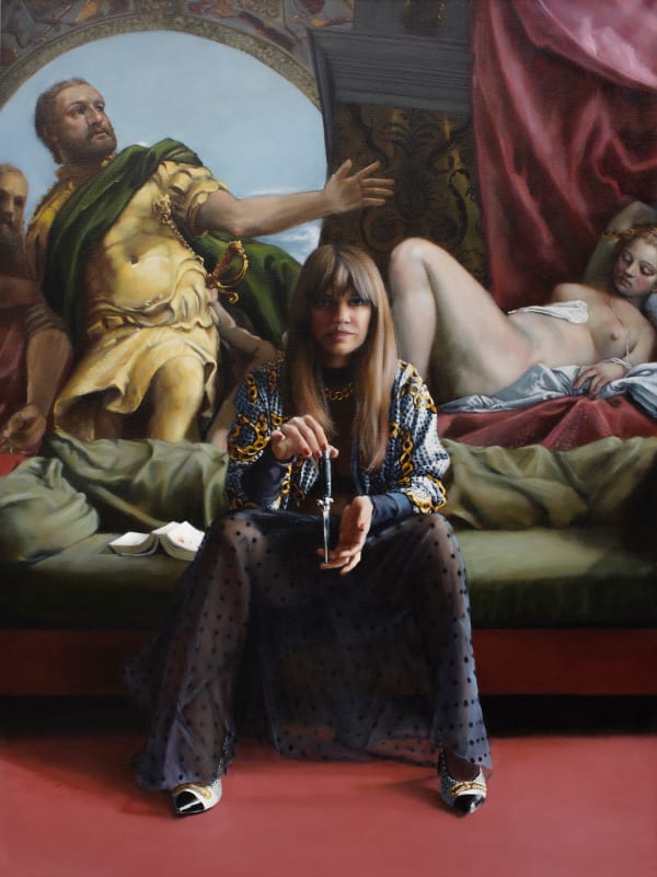 Michael Corner Painting S, 2024 oil on canvas 48 x 36 in 121.9 x 91.4 cm signed lower left