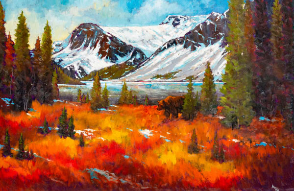 Neil Patterson, Bow Lake Grizzly, 2023