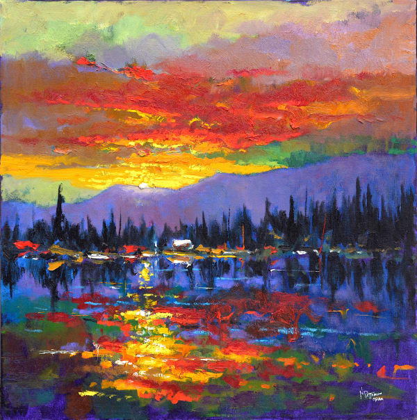 Neil Patterson, Lake Sunset