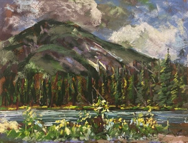 Michael Corner, Sulphur Mountain no. 1, 2019