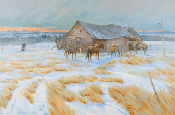 O.N. Grandmaison - December Evening , 1977