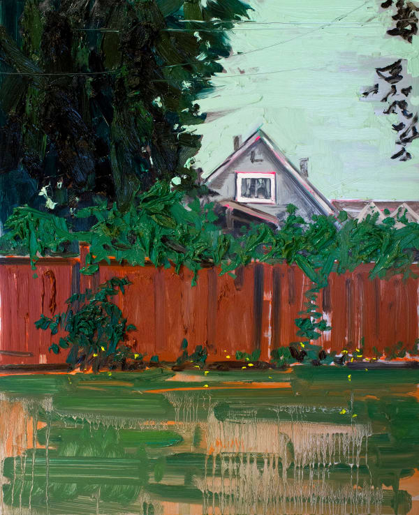 Kim Dorland, Fence, 2018