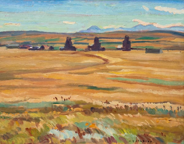 A.Y. Jackson, Pincher, Alberta, Sept. 1947