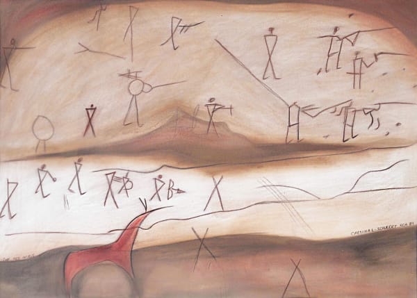 Joane Cardinal-Schubert, The Red Horse, 1989
