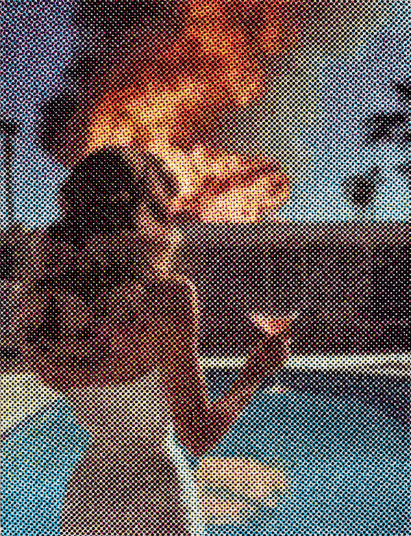 Maggie Hall Too Hot to Handle (Study), 2025 acrylic on canvas 24 x 18 in 61 x 45.7 cm