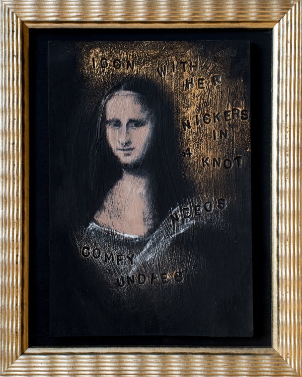 Bev Tosh, Icon with Her Nickers, 2023