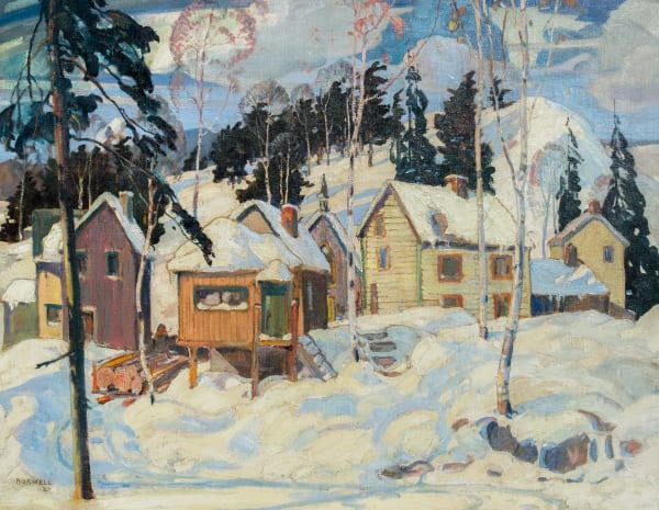 Graham Norwell - Gatineau Village, Winter, 1924