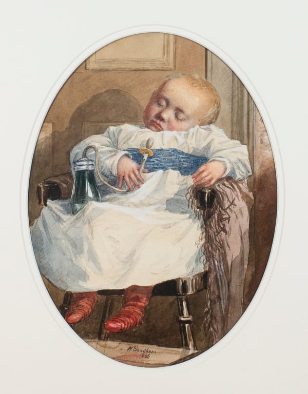 Henry Sandham - The Bottle's Done It's Work, 1866