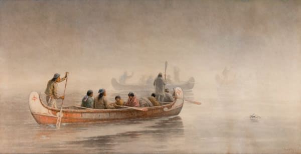 Frederick Arthur Verner, Fog Bound, Lake Superior, 1903