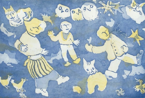 Janet Mitchell, Fun at Casa Claws, 1986