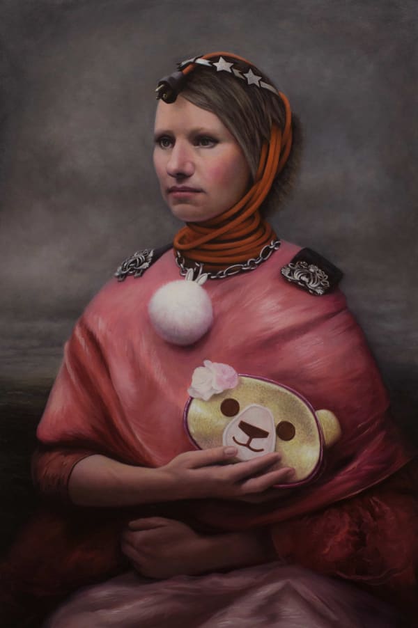 Chris Flodberg, Pink Portrait with Extension Cord