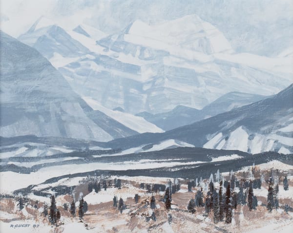 Robert Guest, Northern Rockies, Early Winter Series No. 16, 1987