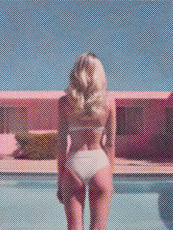 Maggie Hall How Lucky I Am, 2025 acrylic on canvas 48 x 36 in 121.9 x 91.4 cm $ 23,500 USD.