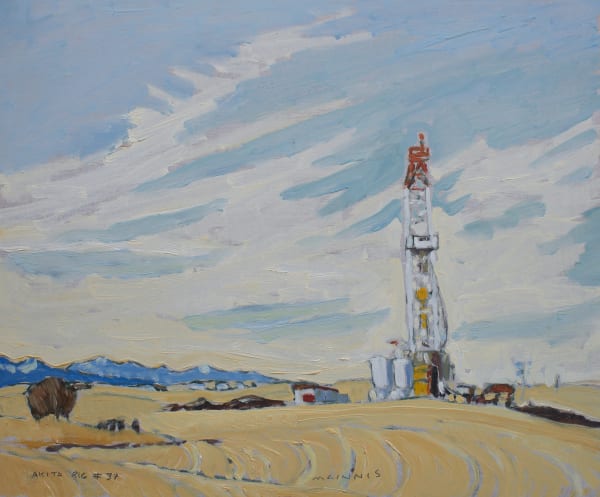 R.F.M. McInnis, Akita Rig No. 37, North of Nanton