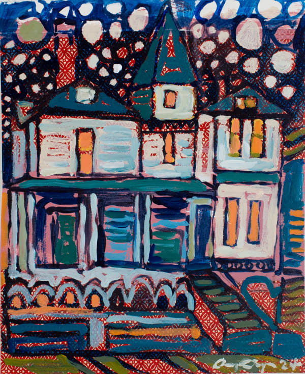 Amy Dryer Revivications VIII mixed media on paper 11 1/2 x 9 1/2 in 29.2 x 24.1 cm