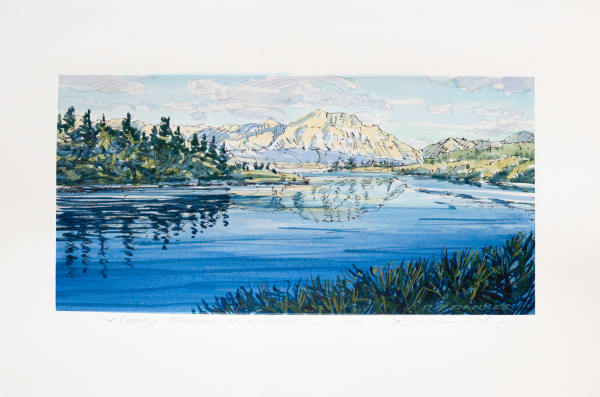 Randolph Parker, Vimy Peak, Waterton Lakes, 2024