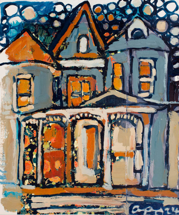 Amy Dryer Revivications VII mixed media on paper 11 x 9 1/2 in 27.9 x 24.1 cm