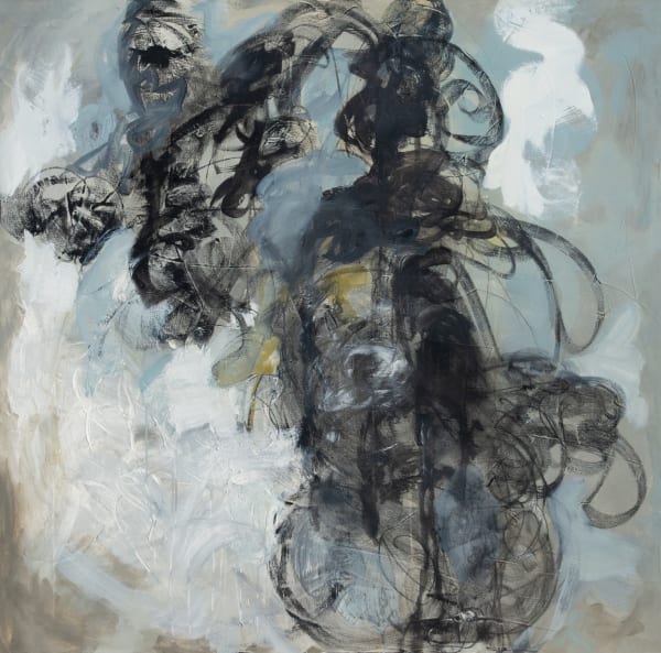 Sharie Hunter Serenade II acrylic on canvas 48 x 48 in 121.9 x 121.9 cm