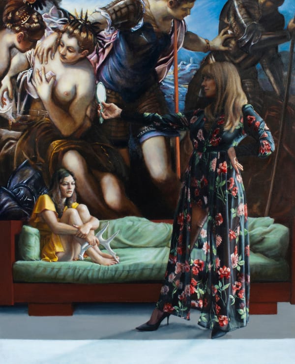 Michael Corner Painting V, 2024 oil on canvas 40 x 48 in 101.6 x 121.9 cm