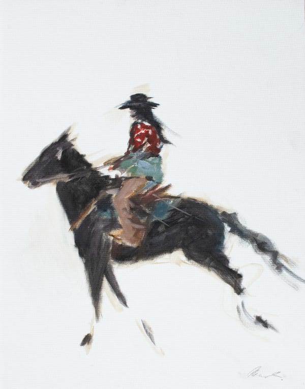 Michael Corner, Horse and Rider I, 2024