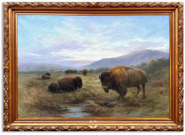 Frederick Arthur Verner, Canadian Bison, 1914