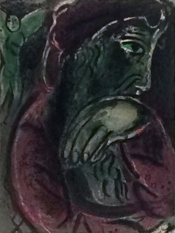 Marc Chagall, Job désespéré, 1960