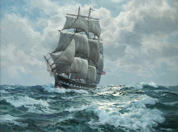 Charles Vickery, Night Voyage ,The Constitution, n.d.