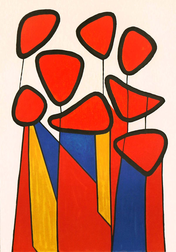 Alexander Calder, Untitled (Abstract Composition), 1970