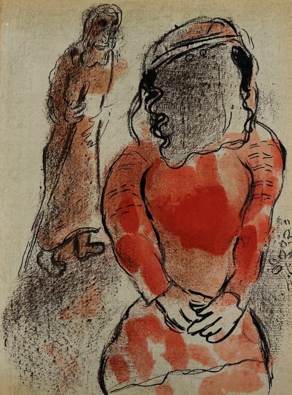 Marc Chagall, Tamar Belle-Fille de Juda, 1960