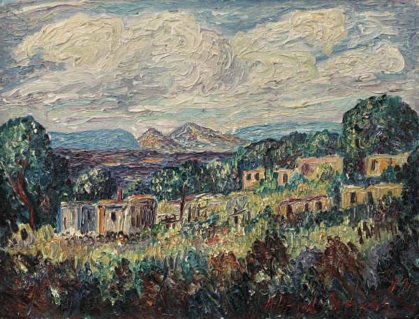 Alfred Morang, Untitled (Santa Fe Landscape), 1941