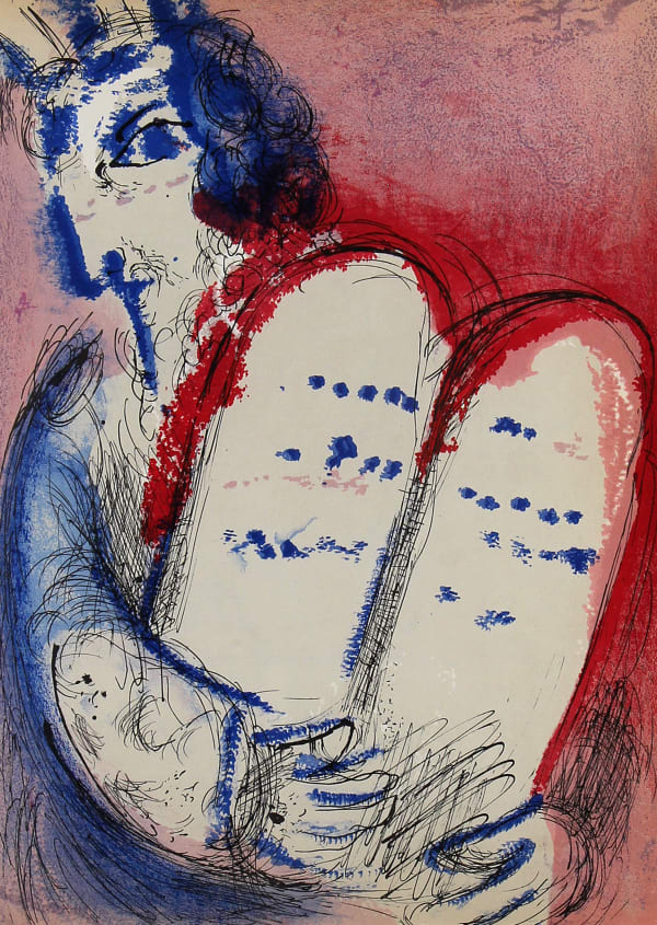 Marc Chagall, Moise (Moses), 1956