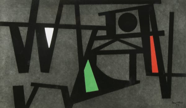 J. Jay McVicker, Orange Accent State II, 1981