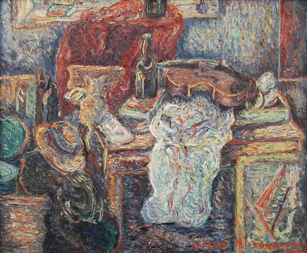 Alfred Morang, Still Life with Violin, 1945