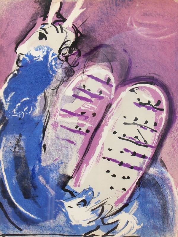 Marc Chagall, Moise (Moses), 1956