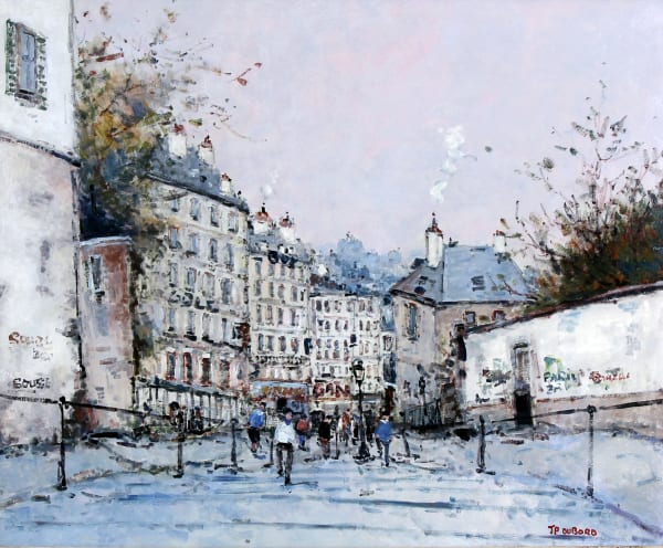 Jean Pierre Dubord, Montmarte, Paris, n.d.