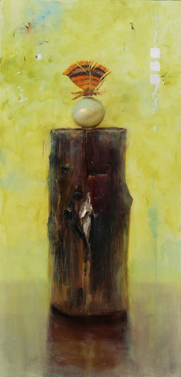 Diane White, Totem Series: Turkey, Porcelain, Poplar, n.d.