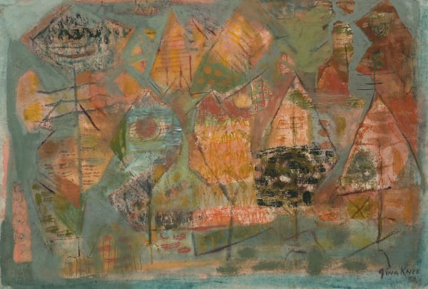 Gina Knee, Untitled (Abstract), 1953