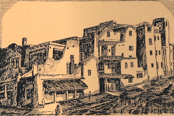 Alfred Morang, LaFonda Hotel, n.d.