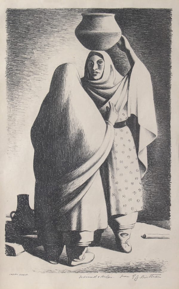 Emil Bisttram, Indian Gossip, n.d.