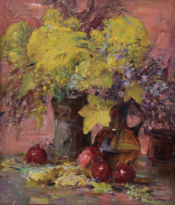 Rod Goebel, Chamisa and Pomegranates, n.d.