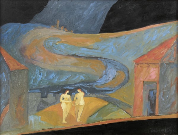 Robert Walters, Untitled (Two Women on a Path), 2005