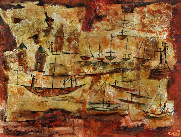 Howard Schleeter, Tropical Port, 1958