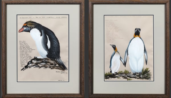 Unknown Artist Untiled (Pair of Penguins), n.d.