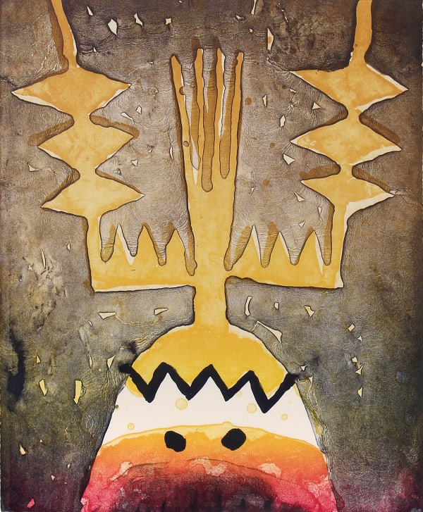 R.C. Gorman, Untitled (Abstract), 1975