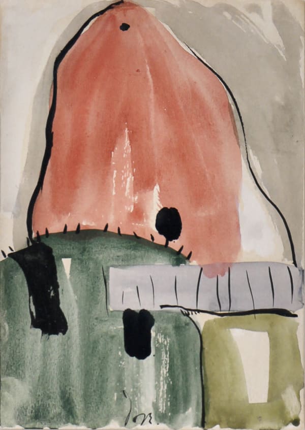 Arthur G. Dove, Red Barns, 1937-38