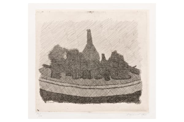 Giorgio Morandi, Vari oggetti su un tavolo, 1931