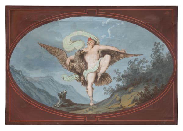 Felice Giani, Ratto di Ganimede, 1802