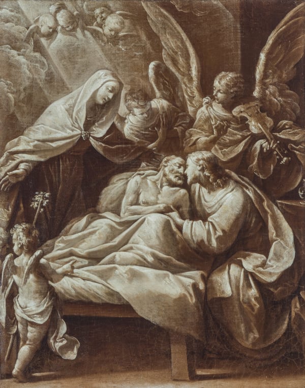 Giovan Gioseffo Dal Sole, La morte di San Giuseppe, 1710