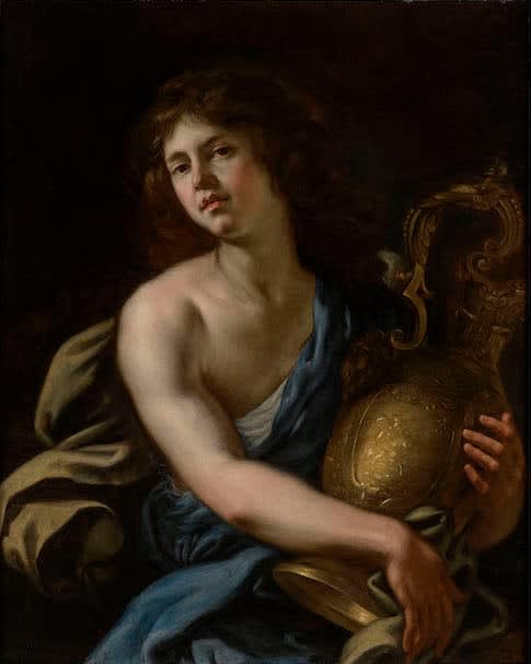 Baldassare Franceschini detto il Volterrano, Ila con il vaso d'oro, 1640